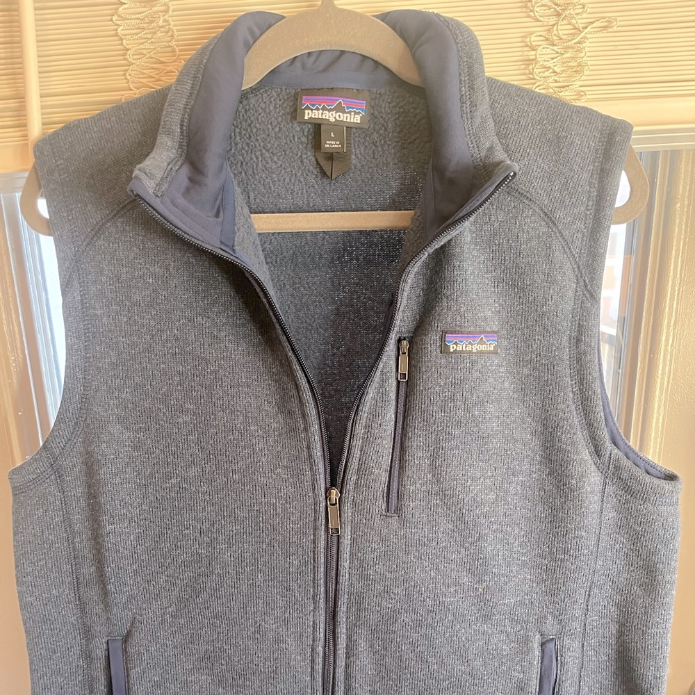 Patagonia Mens Sweater Fleece Vest (Large)